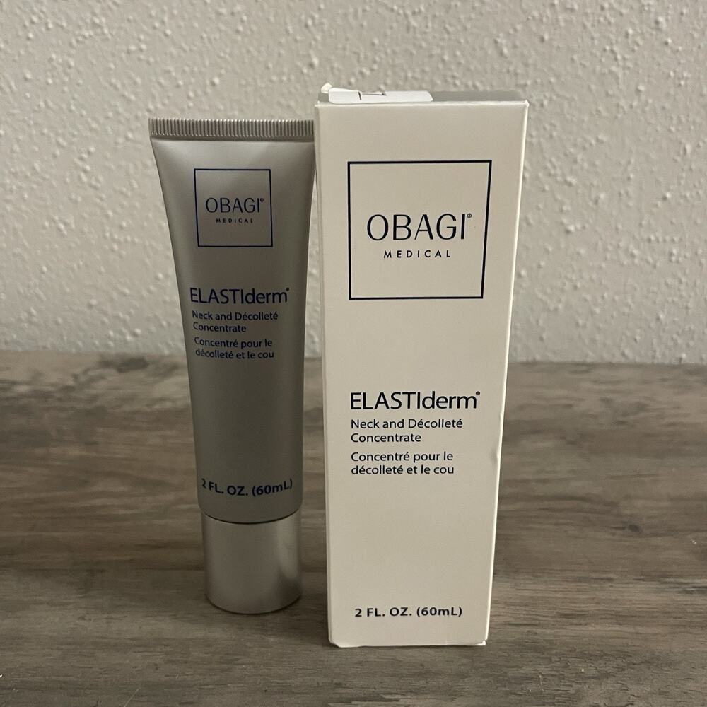 NIB Obagi ELASTIderm Neck And Decollete Concentrate 2 OZ 60 ML Medical Grade